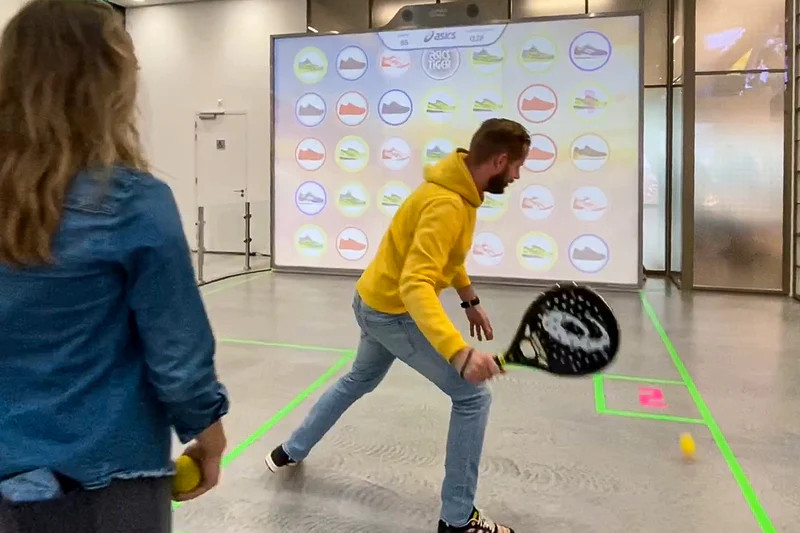 Interactive Padel Wall