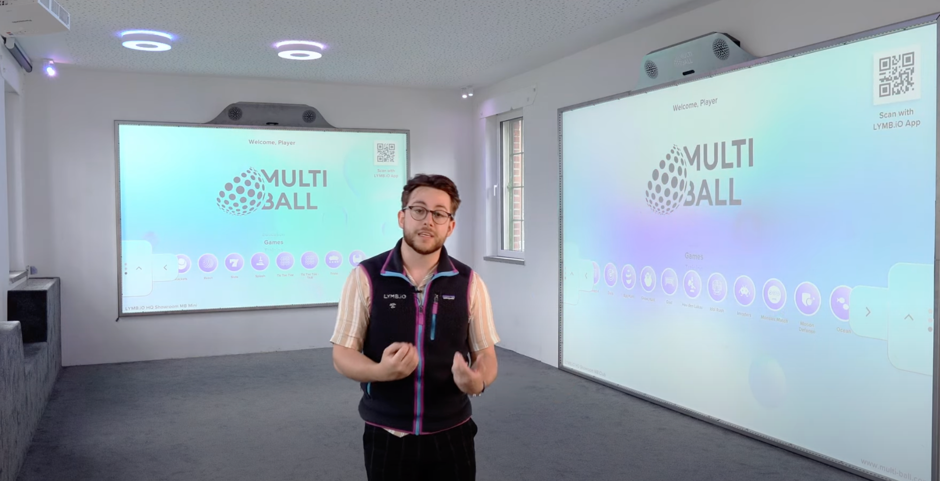 Watch this MultiBall virtual demo with Joseph and then call us to book for a REAL MultiBall experience in our demo-room.